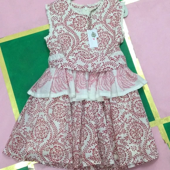 strapless open back dress Pink Chicken Girls Elizabeth Dress